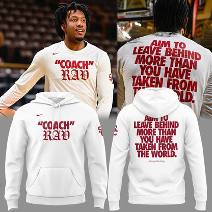 Special 2026 Coach Rav USC Men's Basketball Hoodie