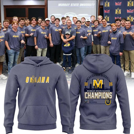 Special OMAHA Murray State Baseball Hooodie