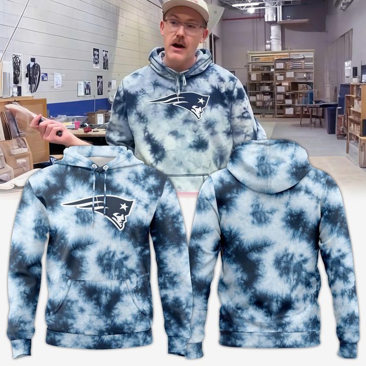 HOODIE TIE DYE PATRIOTS