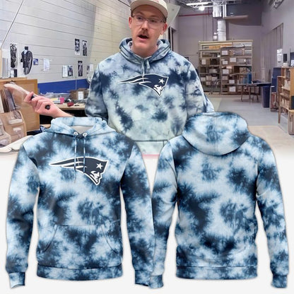 HOODIE TIE DYE PATRIOTS