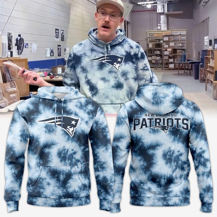 HOODIE TIE DYE PATRIOTS(V2)