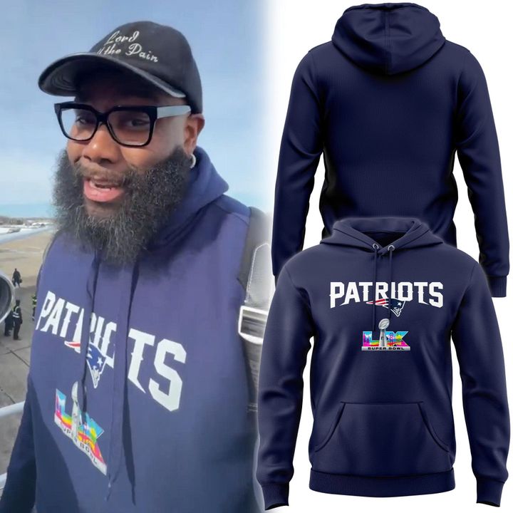 New England Patriots 2026 Bowl LX Hoodie V1