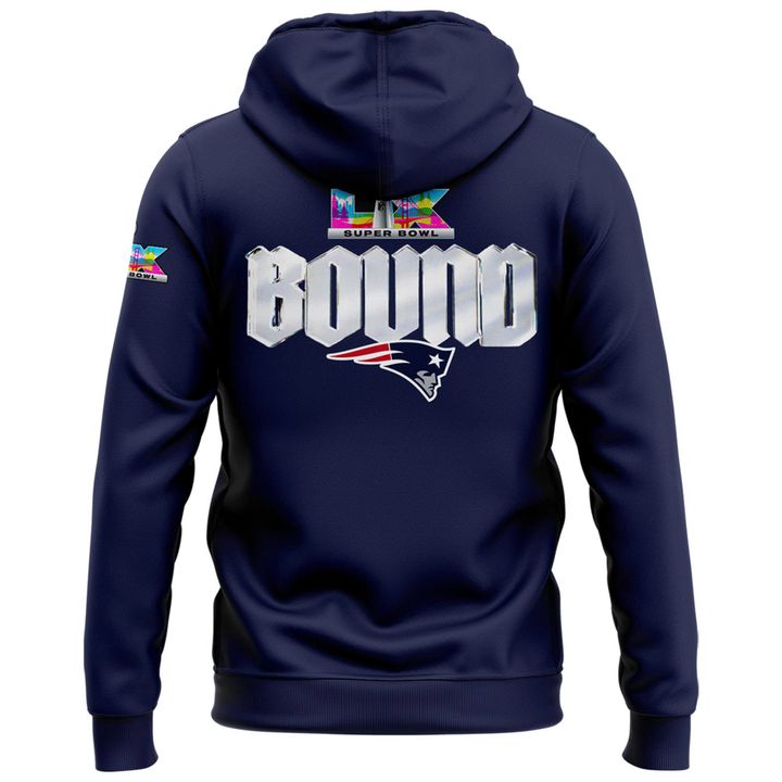 New England Patriots Super Bowl Bound Zip Hoodie V2