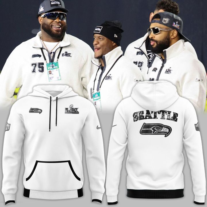 2026 Seattle Seahawks Super Bowl LX Opening Night Uniform Hoodie