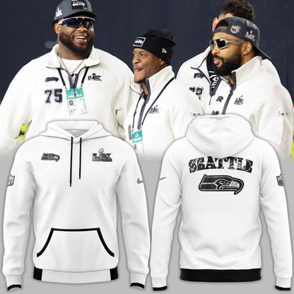 2026 Seattle Seahawks Super Bowl LX Opening Night Uniform Hoodie