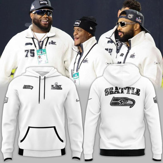 2026 Seattle Seahawks Super Bowl LX Opening Night Uniform Hoodie