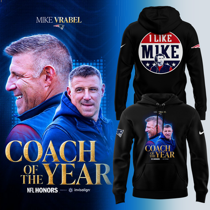 Mike Vrabel Coach of the Year Legacy Hoodie V2