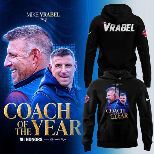 Mike Vrabel Coach of the Year Legacy Hoodie V3