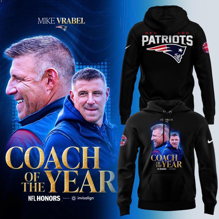 Mike Vrabel Coach of the Year Legacy Hoodie V4