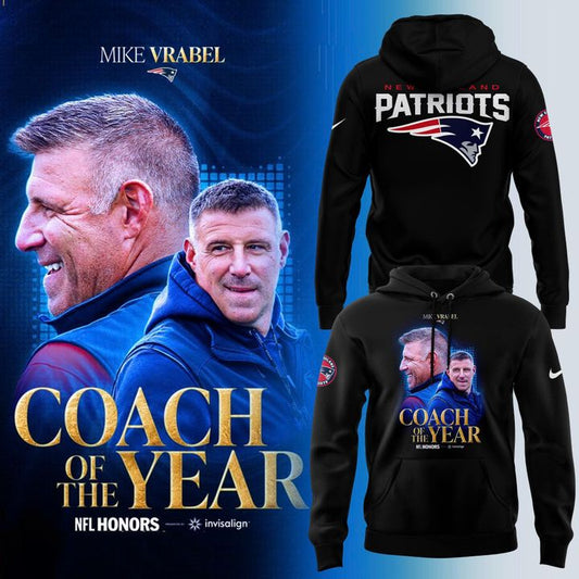 Mike Vrabel Coach of the Year Legacy Hoodie V4