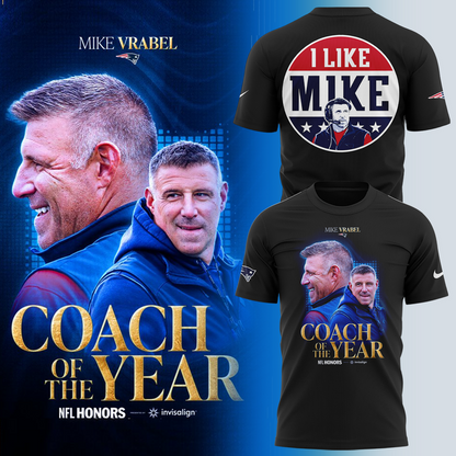 Mike Vrabel Coach of the Year Legacy T-Shirt V2