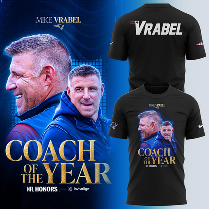 Mike Vrabel Coach of the Year Legacy T-Shirt V3