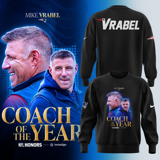 Mike Vrabel Coach of the Year Legacy Sweatshirt V3