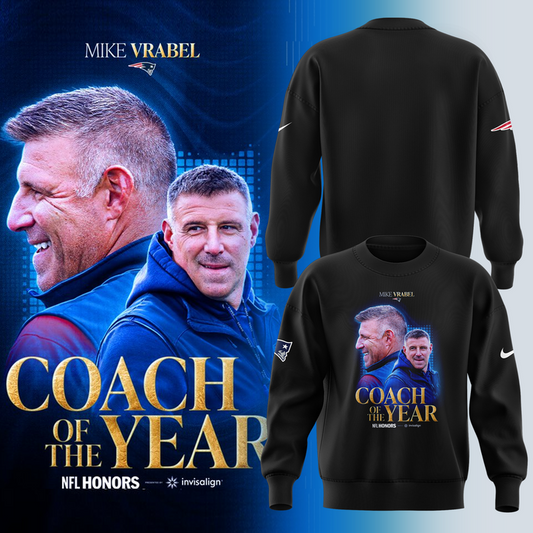 Mike Vrabel Coach of the Year Legacy Sweatshirt V1