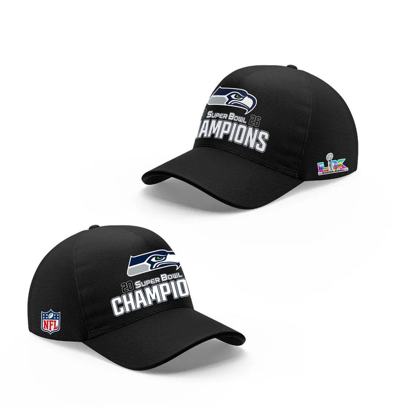 Seattle Seahawks Super Bowl LX Champions Limited Edition T.shirt