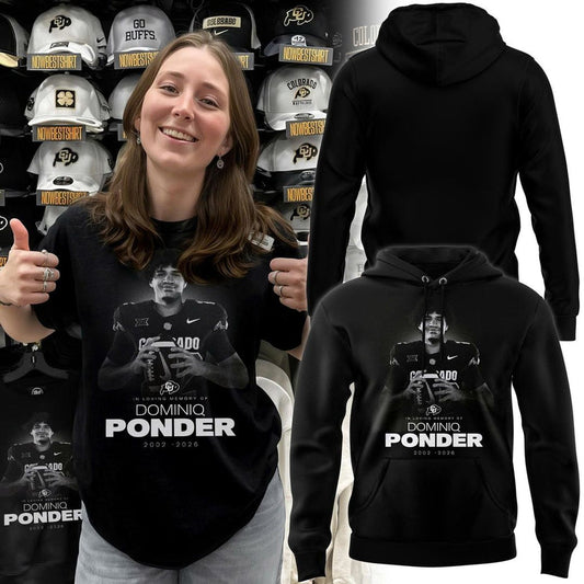 In Loving Memory of Dominiq Ponder 2002–2026 Tribute Hoodie