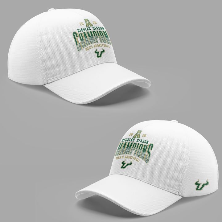 South Florida Bulls Men's Basketball Regular Season Champions Hoodie(v2)