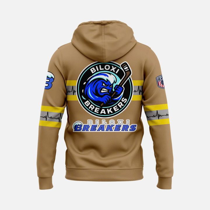 Biloxi Breakers 2026 First Responders Night Hoodie