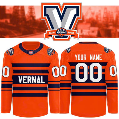 Vernal Oilers Orange Jersey