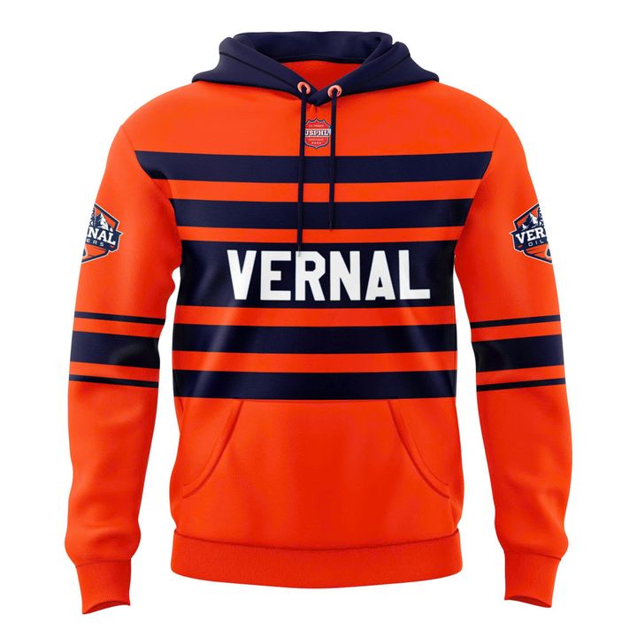 Vernal Oilers Orange Hoodie