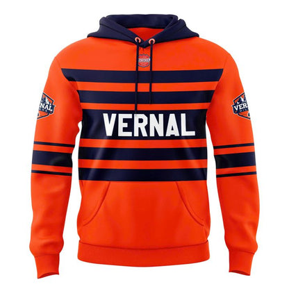 Vernal Oilers Orange Hoodie