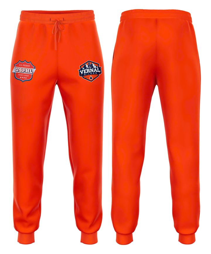Vernal Oilers Orange Hoodie
