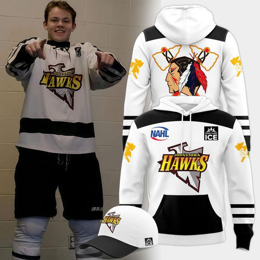 Johnstown Tomahawks 2026 Hockey Heritage CHIEFS Hoodie