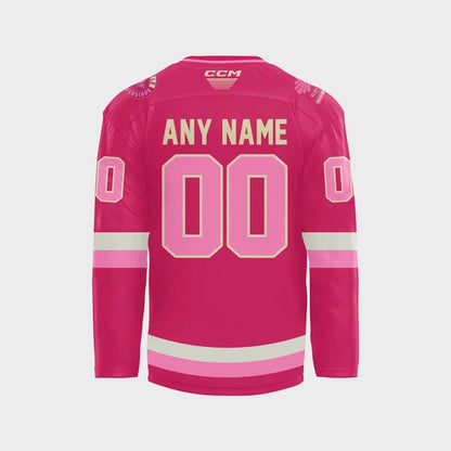 Springfield Thunderbirds 2026 Pink in the Rink Jersey