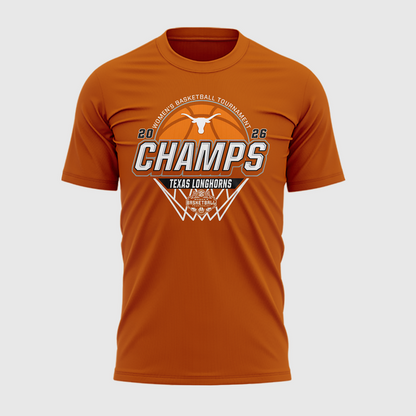 Texas Longhorns 2026 NCAA Women's Basketball Tournament March Madness Final Four T-Shirt