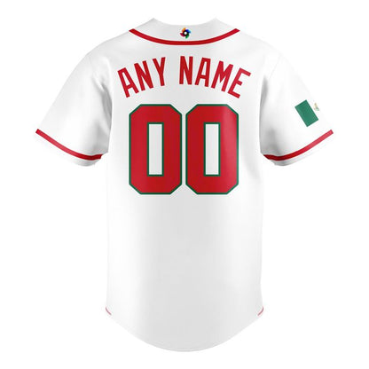 Mexico National Baseball Team 2026 World Baseball Classic Home Stadium Jersey - White