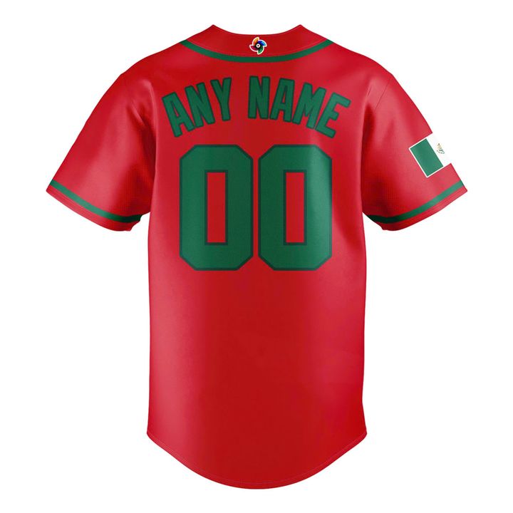 Mexico National Baseball Team 2026 World Baseball Classic Stadium Jersey - Red