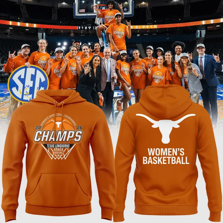 Texas Longhorns 2026 NCAA Women's Basketball Tournament March Madness Final Four Hoodie
