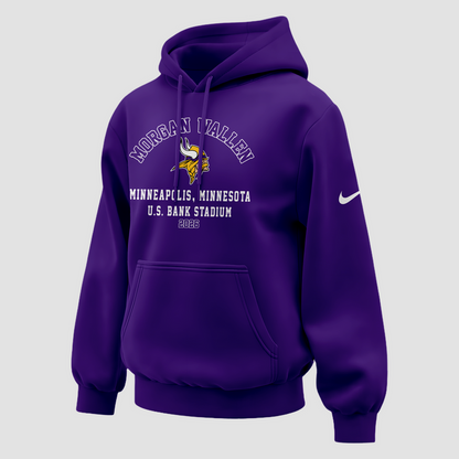 Minnesota Vikings 2026 Exclusive Morgan Wallen Hoodie