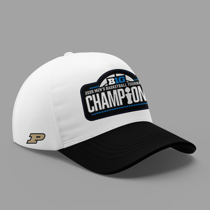 01.Purdue Men's Basketball 2026 Big Ten Tournament Champions Hoodie