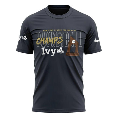 Pennsylvania Quakers Blue 84 Unisex 2026 Ivy League Men's Basketball Tournament Champions T-Shirt (Updated Version)