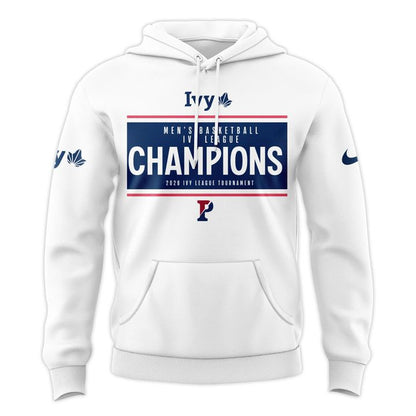 Pennsylvania Quakers Blue 84 Unisex 2026 Ivy League Men's Basketball Tournament Champions Hoodie V1