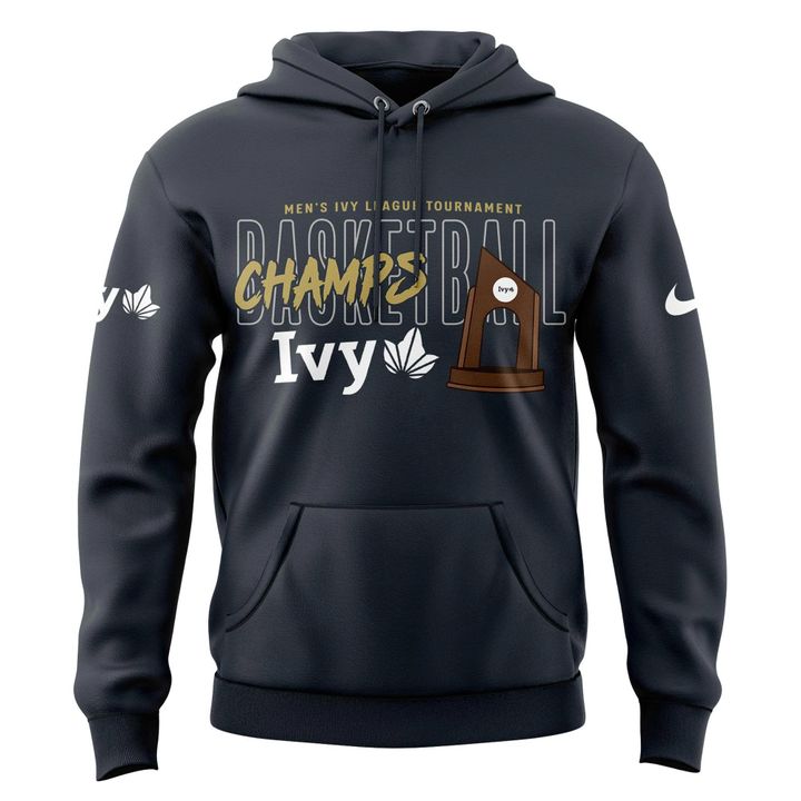 Pennsylvania Quakers Blue 84 Unisex 2026 Ivy League Men's Basketball Tournament Champions Hoodie (Updated Version)