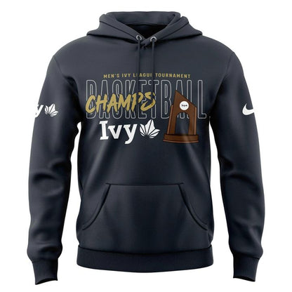 Pennsylvania Quakers Blue 84 Unisex 2026 Ivy League Men's Basketball Tournament Champions Hoodie (Updated Version)