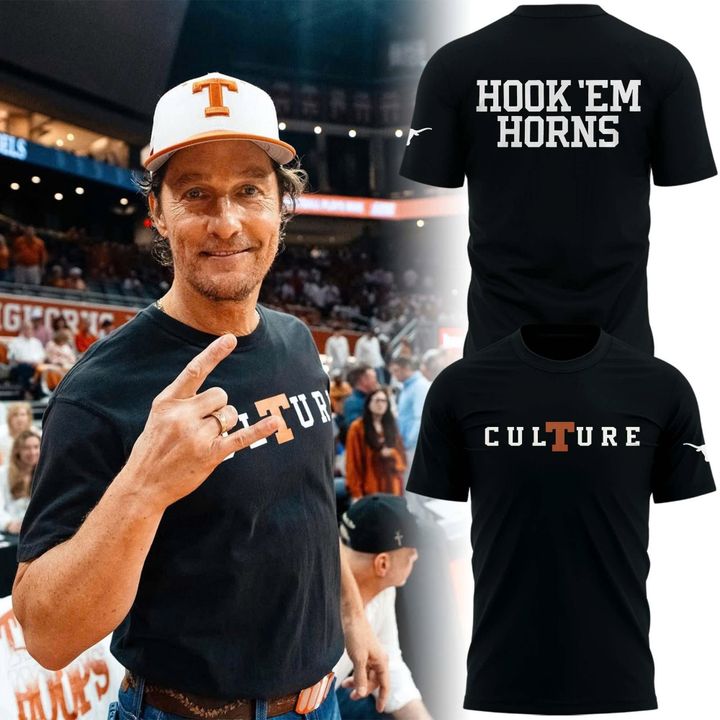 Special Matthew McConaughey Texas Longhorns T-Shirt