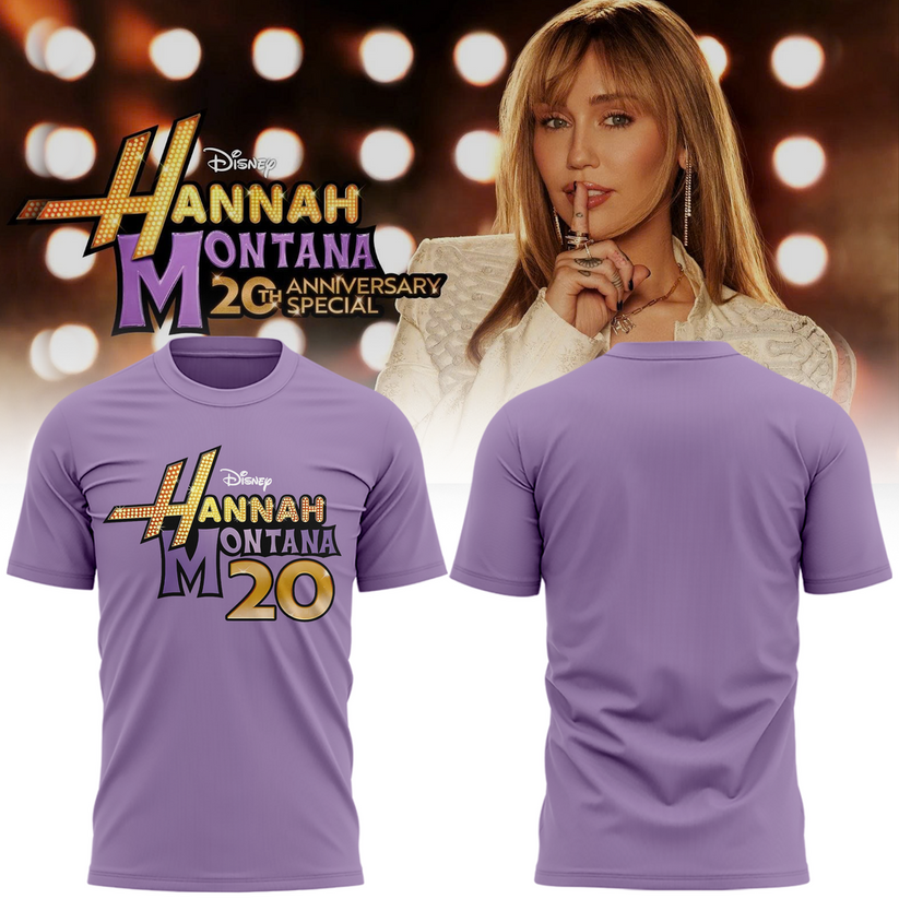 Hannah Montana 20th anniversary special T-shirt