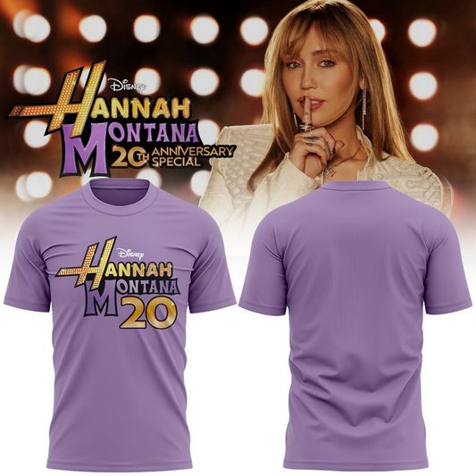 Hannah Montana 20th anniversary special T-shirt