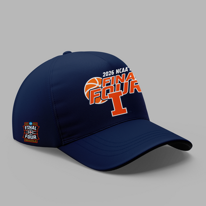 Illinois Fighting Illini 2026 Men's Basketball Tournament March Madness Final Four Hoodie