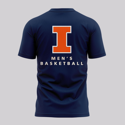 10.Illinois Fighting Illini 2026 Men's Basketball Tournament March Madness Final Four T-Shirt