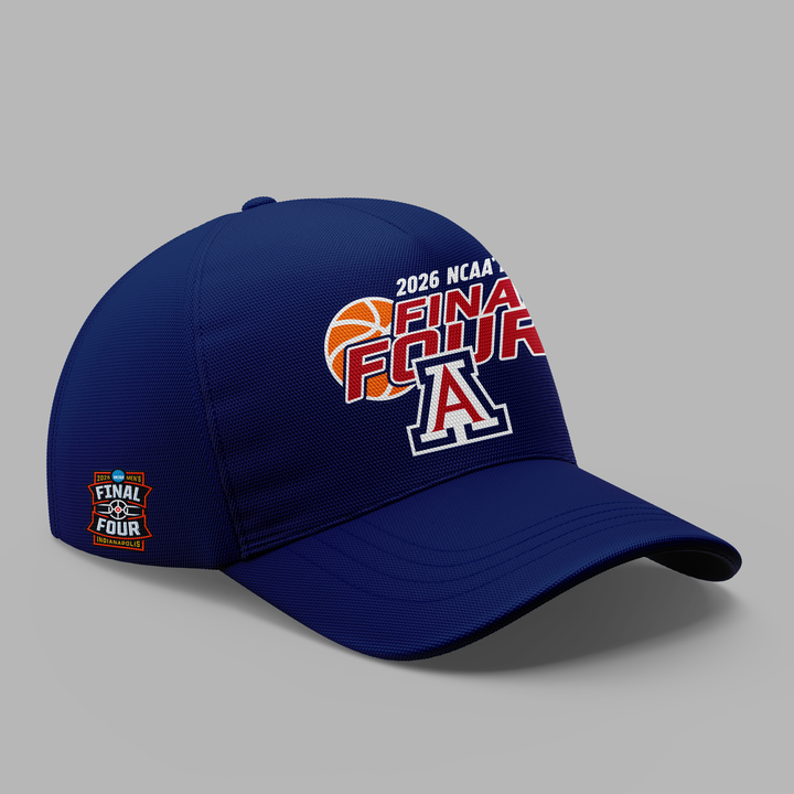 Arizona Wildcats 2026 Men's Basketball Tournament March Madness Final Four Hoodie