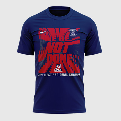 Arizona Wildcats 2026 Men's Basketball Tournament March Madness Final Four T-Shirt