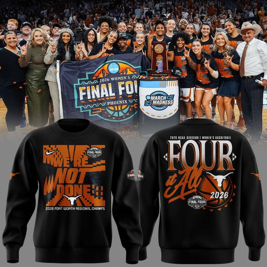 Texas Longhorns 2026 SEC Women's Basketball Tournament Champions SWEATSHIRT
