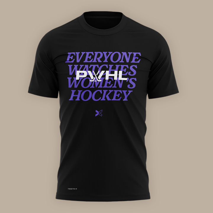 01.Limited Edition Women's Hockey Togethxr x PWHL T-Shirt