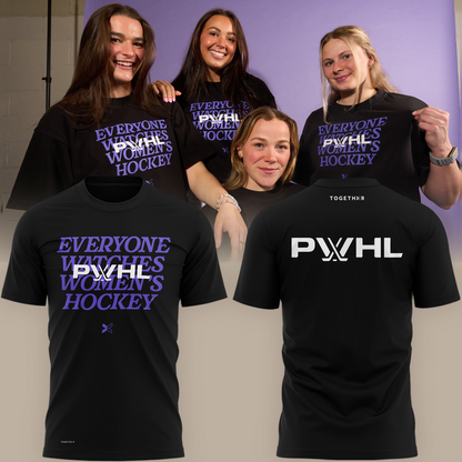 01.Limited Edition Women's Hockey Togethxr x PWHL T-Shirt