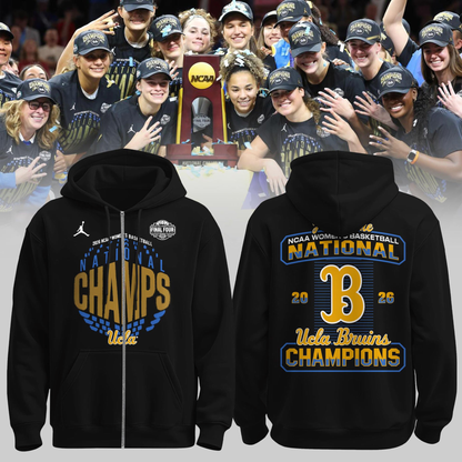 UCLA Basketball Champions Zip Hoodie