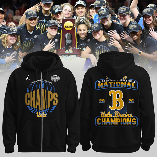 UCLA Basketball Champions Zip Hoodie
